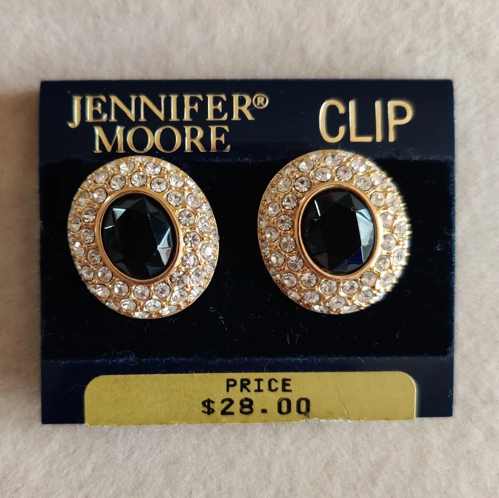 Vintage jennifer moore earrings - Picture 4 of 5